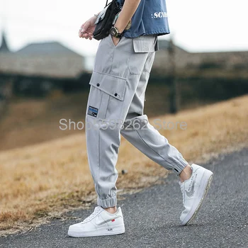 2020 Autumn overalls Tide men's multi-pocket loose large size casual pants men's pants
2020 Autumn overalls Tide men's multi-pocket loose large size casual pants men's pants