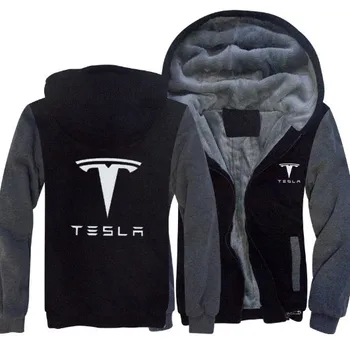 Winter Autumn men Printed jackets Tesla Sweatshirt thicken Warm Casual Style male Hoodies coats 
Winter Autumn men Printed jackets Tesla Sweatshirt thicken Warm Casual Style male Hoodies coats