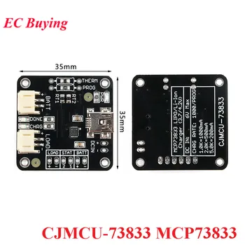 CJMCU-73833 MCP73833 Linear Charge Management Controller Board Lithium Polymer Charger Lithium Ion Battery Module
CJMCU-73833 MCP73833 Linear Charge Management Controller Board Lithium Polymer Charger Lithium Ion Battery Module