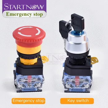Red Mushroom Cap Emergency Stop Switch Key Switch DPST N/C Push Button Switch 440V AC15 10A DC13 For Laser Cutting Machine
Red Mushroom Cap Emergency Stop Switch Key Switch DPST N/C Push Button Switch 440V AC15 10A DC13 For Laser Cutting Machine