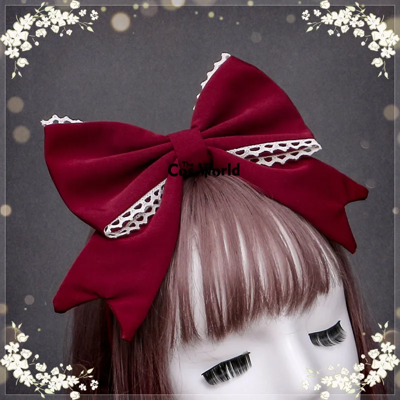 

6 Styles Lolita Japanese Sweet Bowknot Maid Cosplay Hair Band Headwear Hairpin Hair Accessories Headband