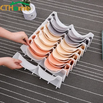 6pcs Women's Underwear Boxes Stable Stackable Bra Clothes Storage Rack Wardrobe Drawer Divider Finishing Combination Organizer
6pcs Women's Underwear Boxes Stable Stackable Bra Clothes Storage Rack Wardrobe Drawer Divider Finishing Combination Organizer