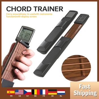 Portable Guitar Chord Trainer Pocket-Guitar Practice Tools LCD Musical Stringed Instrument Chord Trainer Tools for Beginner New
Portable Guitar Chord Trainer Pocket-Guitar Practice Tools LCD Musical Stringed Instrument Chord Trainer Tools for Beginner New