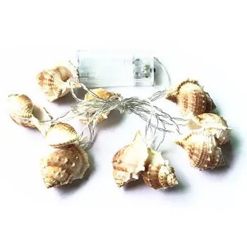 Mediterranean Style LED String Light Natural Sea Shell Conch Handmade Creative Diy String Lights battery Led Lights Room Decor
Mediterranean Style LED String Light Natural Sea Shell Conch Handmade Creative Diy String Lights battery Led Lights Room Decor