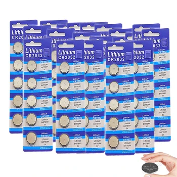 100pcs/Lot 20 cards CR2032 3V Cell Coin Button Battery lithium Li-ion DL2032 ECR2032 batteries Watches clocks toys calculators
100pcs/Lot 20 cards CR2032 3V Cell Coin Button Battery lithium Li-ion DL2032 ECR2032 batteries Watches clocks toys calculators