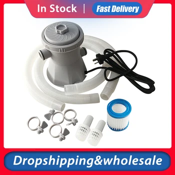 Electric Pool Filter Pump For Swimming Pool Cleaning Tool Filter Set Circulation Filter Pump 300 Gallon Water Pump US/EU/UK
Electric Pool Filter Pump For Swimming Pool Cleaning Tool Filter Set Circulation Filter Pump 300 Gallon Water Pump US/EU/UK