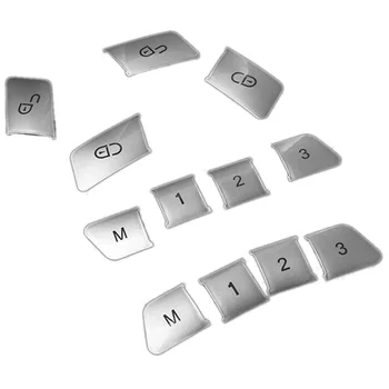 12Pcs Car Door Memory Seat Lock Unlock Adjust Switch Button Cover Trim Sticker For Mercedes Benz Cla/Gla/Glk/Gle/Cls/Gl/Ml/A/B/E
12Pcs Car Door Memory Seat Lock Unlock Adjust Switch Button Cover Trim Sticker For Mercedes Benz Cla/Gla/Glk/Gle/Cls/Gl/Ml/A/B/E
