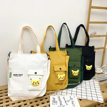 2020 New Product Cute Cartoon Character Pikachu Canvas Crossbodybags Fashion Casual Travel Camp Outdoors Handbags 
2020 New Product Cute Cartoon Character Pikachu Canvas Crossbodybags Fashion Casual Travel Camp Outdoors Handbags