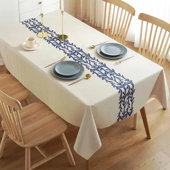 Simple Modern Hotel Restaurant Table Cloth Stain Resistant Thickened PVC Waterproof Oilproof Dining Room Home Decoration
Simple Modern Hotel Restaurant Table Cloth Stain Resistant Thickened PVC Waterproof Oilproof Dining Room Home Decoration