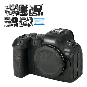 Kiwi Anti-Scratch Camera Body Sticker Anti-slide Camera Cover Decoration for Canon EOS R6 Protective Skin Film Kit Shadow Black
Kiwi Anti-Scratch Camera Body Sticker Anti-slide Camera Cover Decoration for Canon EOS R6 Protective Skin Film Kit Shadow Black