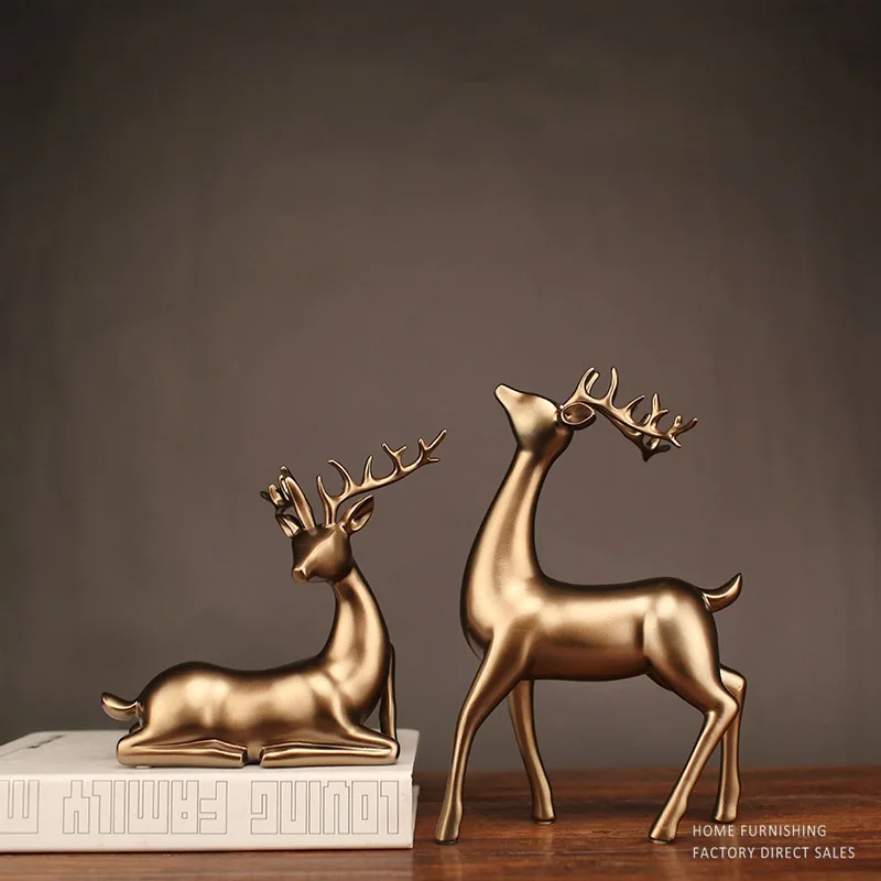 Deer Statue for Decoration Animal Sculpture European Style Resin Deers Living Room Bedroom Wine Cabinet Ornaments Creative
Deer Statue for Decoration Animal Sculpture European Style Resin Deers Living Room Bedroom Wine Cabinet Ornaments Creative