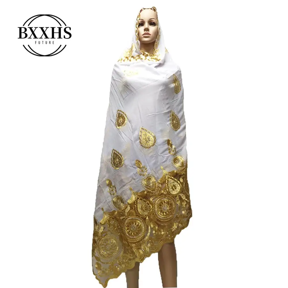 2019 New African Women Scarfs muslim embroidery soft cotton big scarf for shawls wraps pashmina women scarf
2019 New African Women Scarfs muslim embroidery soft cotton big scarf for shawls wraps pashmina women scarf