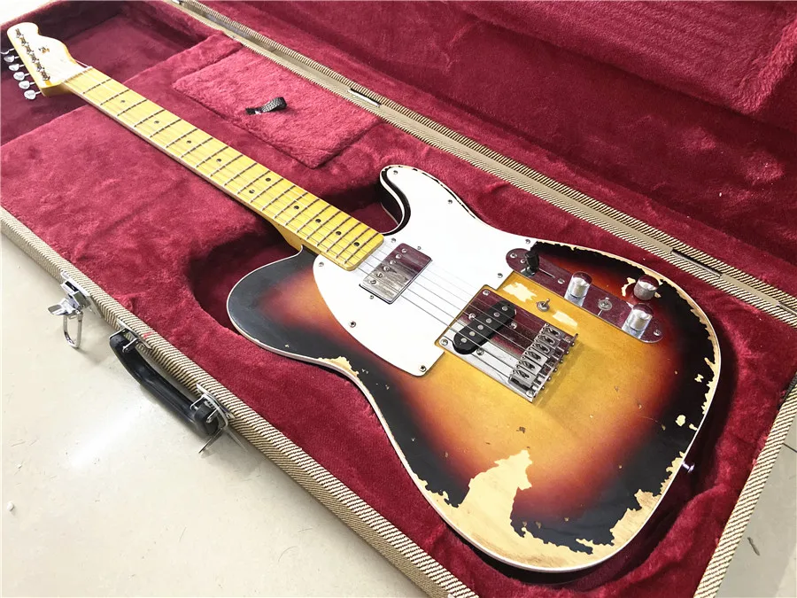 Inheriting the ancient heritage of the classic sunset color electric guitar upgrade line free shipping
Inheriting the ancient heritage of the classic sunset color electric guitar upgrade line free shipping