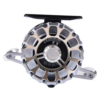 Titanium alloy Raft wheel WJ65 Raft fishing Micro lead wheels 8BB Fishing reel Speed ratio 4.3: 1
Titanium alloy Raft wheel WJ65 Raft fishing Micro lead wheels 8BB Fishing reel Speed ratio 4.3: 1