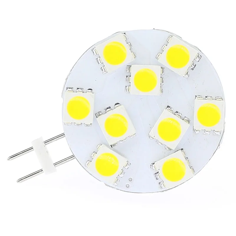 G4 led bulb lighting 12V 24V 9LED 5050SMD round board dimmable bulb 10pcs/lot
G4 led bulb lighting 12V 24V 9LED 5050SMD round board dimmable bulb 10pcs/lot