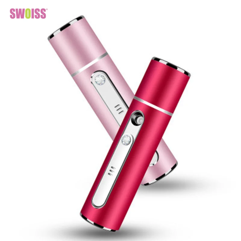SWOISS Nano Mister Spray Hydrating Facial Humidifier Usb Charging Cold Sprayer Aluminum Steaming Fogger Water Beauty Instrument
SWOISS Nano Mister Spray Hydrating Facial Humidifier Usb Charging Cold Sprayer Aluminum Steaming Fogger Water Beauty Instrument