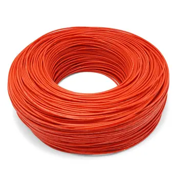 30AWG 50m Silicone Wire High Quality Soft Heat-resistant Silicone Wire For High Temperature Tinned Copper Line DIY Cable 
30AWG 50m Silicone Wire High Quality Soft Heat-resistant Silicone Wire For High Temperature Tinned Copper Line DIY Cable