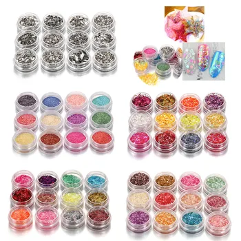 12Bottles Resin Jewelry Fillings Mixed Rivet Shell Powder Glitters Sequins Decoration Epoxy Molds for DIY Accessories Nail Art 
12Bottles Resin Jewelry Fillings Mixed Rivet Shell Powder Glitters Sequins Decoration Epoxy Molds for DIY Accessories Nail Art