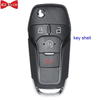 KEYECU for Ford Fusion Edge Explorer F150 F250 F350 F450 F550 Remote Car Key Shell Case Fob Housing Cover
KEYECU for Ford Fusion Edge Explorer F150 F250 F350 F450 F550 Remote Car Key Shell Case Fob Housing Cover