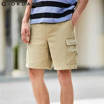 Giordano Men Shorts Diagonal Elastic Waistband Cargo shorts Multi Pocket Soild Casual Summer Spodenki Meskie 01100344 
Giordano Men Shorts Diagonal Elastic Waistband Cargo shorts Multi Pocket Soild Casual Summer Spodenki Meskie 01100344