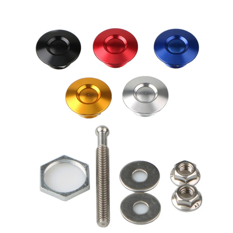 30mm Push Button Quick Release Car Hood Bonnet Latch Pin Lock Bumper Clip Billet Pins PQY-HPL04/05 For BMW Toyota VW Mazda Honda
30mm Push Button Quick Release Car Hood Bonnet Latch Pin Lock Bumper Clip Billet Pins PQY-HPL04/05 For BMW Toyota VW Mazda Honda