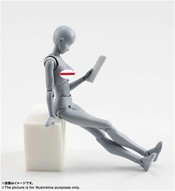 1 Set Drawing Figures For Artists Action Figure Model Human Mannequin Man and Woman Set Action Figure Toys Draw figures figurine