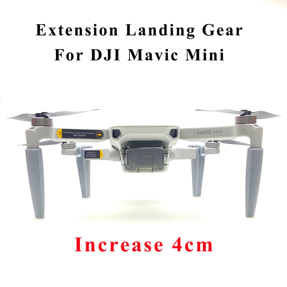 

Mavic Mini Landing Gear Leg Bracket Skid Heightened Shock-absorbing Stabilizers Protector Leg for For DJI Mavic Mini Accessories