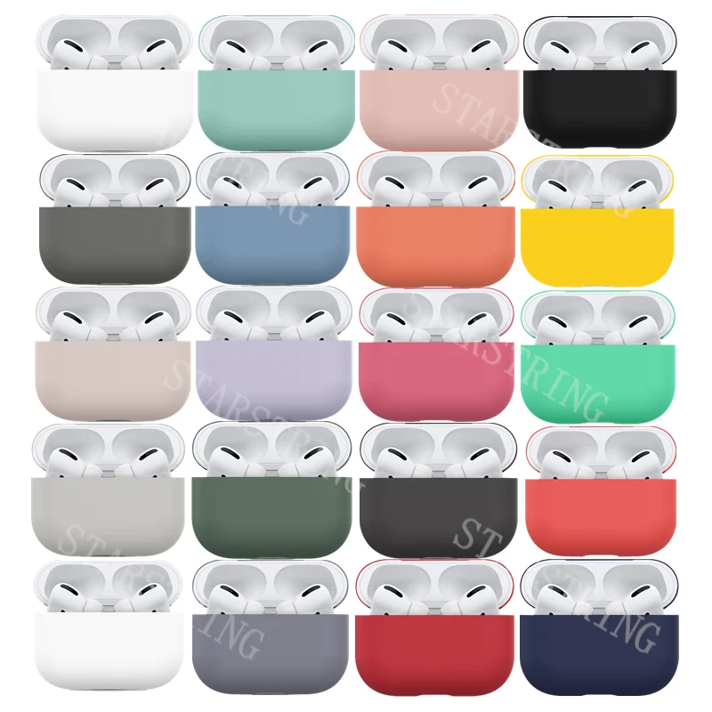Silicone Case For Airpods Pro Soft silicone protective cover for Wireless Bluetooth Earphone cover For Air Pods pro 3 Anti-fall
Silicone Case For Airpods Pro Soft silicone protective cover for Wireless Bluetooth Earphone cover For Air Pods pro 3 Anti-fall