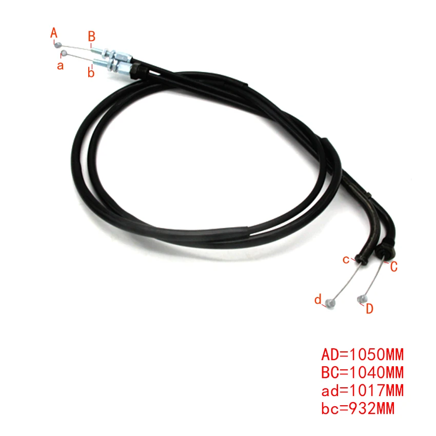 Motorcycle Throttle Oil Cables Line Accelerator Cable Fits For Honda 17910-KCR-000 17920-KCR-000 VT250 Magna 250 17910KCR000
Motorcycle Throttle Oil Cables Line Accelerator Cable Fits For Honda 17910-KCR-000 17920-KCR-000 VT250 Magna 250 17910KCR000