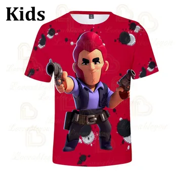 POCO Shelly 8 To 19 Years Kids T-shirt Shooter Game Leon 3D Printed Tshirt Boys Girls Brawling Cartoon T-shirt Tops Teen Clothes
POCO Shelly 8 To 19 Years Kids T-shirt Shooter Game Leon 3D Printed Tshirt Boys Girls Brawling Cartoon T-shirt Tops Teen Clothes