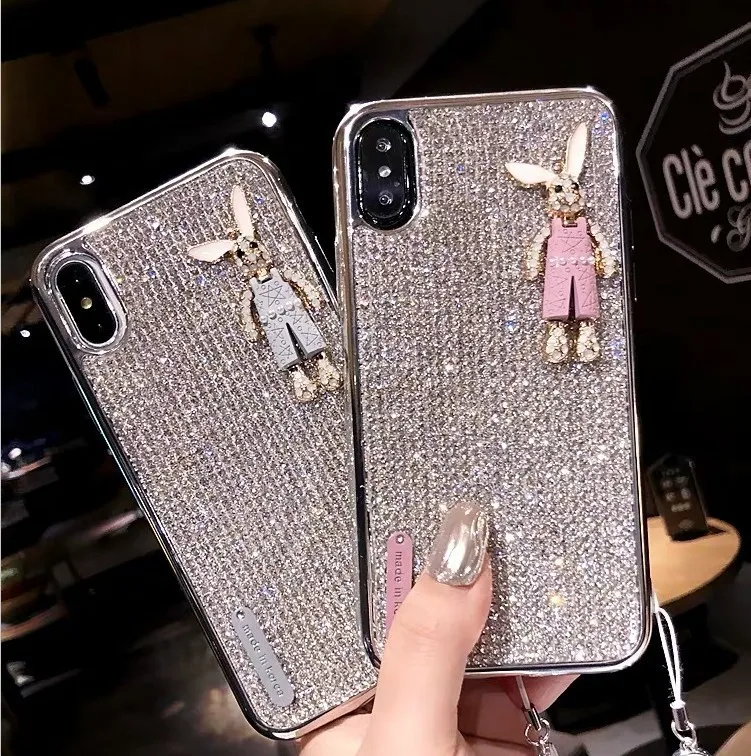 case for iPhone 11 XR 7 8 11 Pro Max X XS Max Plus 6 6s cover Rhinestone Mobile Phone ShellRabbit Soft Case(without belt)
case for iPhone 11 XR 7 8 11 Pro Max X XS Max Plus 6 6s cover Rhinestone Mobile Phone ShellRabbit Soft Case(without belt)