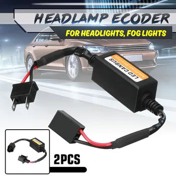 Pair Car H7/H13 LED Headlight Decoders Head Lamps Error Free Warning Resistor Canceller
Pair Car H7/H13 LED Headlight Decoders Head Lamps Error Free Warning Resistor Canceller