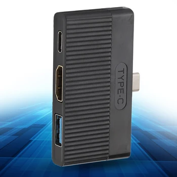 SOONHUA USB-C To HDMI USB 3.0 PD 3In1 Docking Station Type-C Hub Adapter Portable USB Hubs Multi-Function Converter
SOONHUA USB-C To HDMI USB 3.0 PD 3In1 Docking Station Type-C Hub Adapter Portable USB Hubs Multi-Function Converter