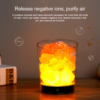 USB Himalayan Crystal Rock Salt Lamp Salt Night Light LED Air Purifier Night Light Rechargeable Bedside creative lamp
USB Himalayan Crystal Rock Salt Lamp Salt Night Light LED Air Purifier Night Light Rechargeable Bedside creative lamp