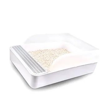 Pet Semi-enclosed Litter Box with Removable Anti-splashing Cat Toilet Cat Supplies
Pet Semi-enclosed Litter Box with Removable Anti-splashing Cat Toilet Cat Supplies