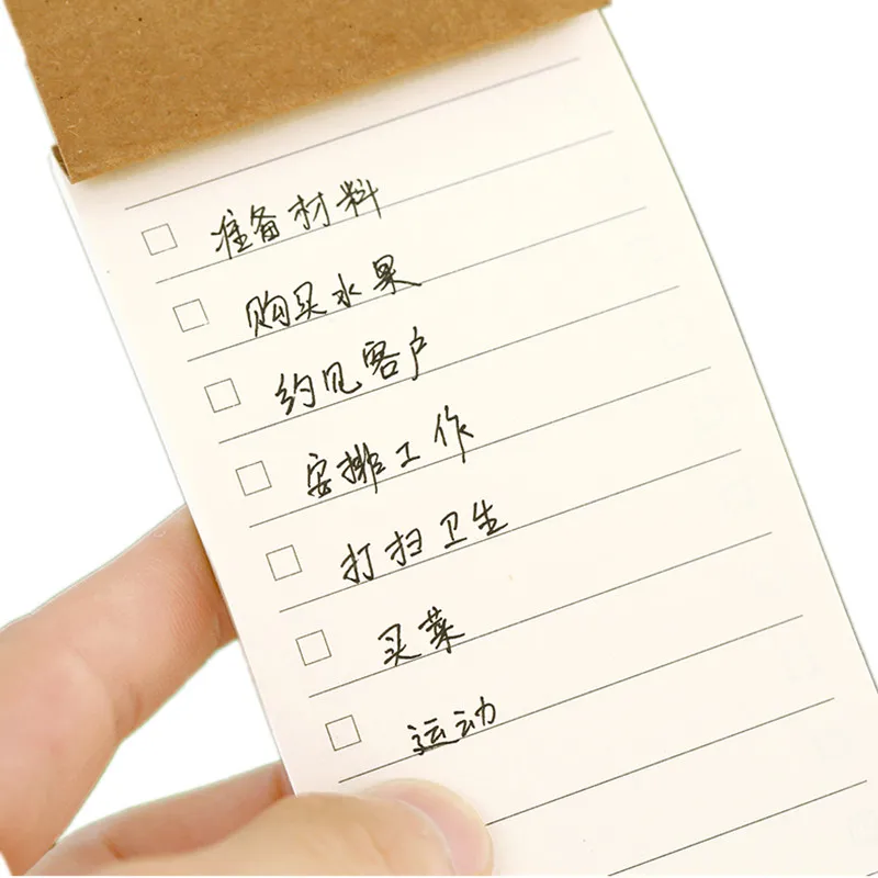 Simple Kraft Paper Cover Memo Pad Planner Message Notes Diary To Do List Stationery Office School Supplies Notepad Memo Sheets
Simple Kraft Paper Cover Memo Pad Planner Message Notes Diary To Do List Stationery Office School Supplies Notepad Memo Sheets