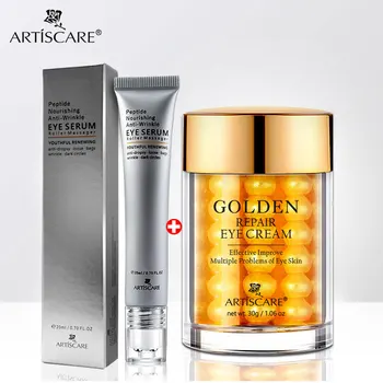 ARTISCARE Peptide Anti Wrinkles Eye Serum Roller Massager + Golden Eye Cream Anti Fine-Lines Dark Circles Anti-Aging Eye Care
ARTISCARE Peptide Anti Wrinkles Eye Serum Roller Massager + Golden Eye Cream Anti Fine-Lines Dark Circles Anti-Aging Eye Care