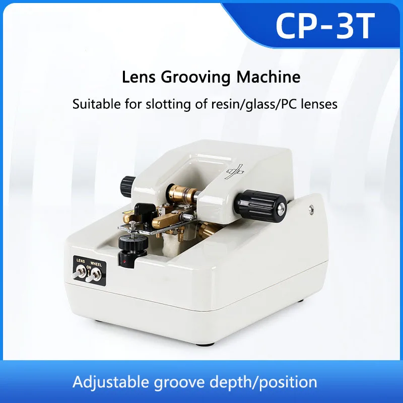 

CP-3T Eye Equipment Glasses Lens Slotting Machine Drawing Machine Half-frame Glasses Slotting Depth Adjustable CH