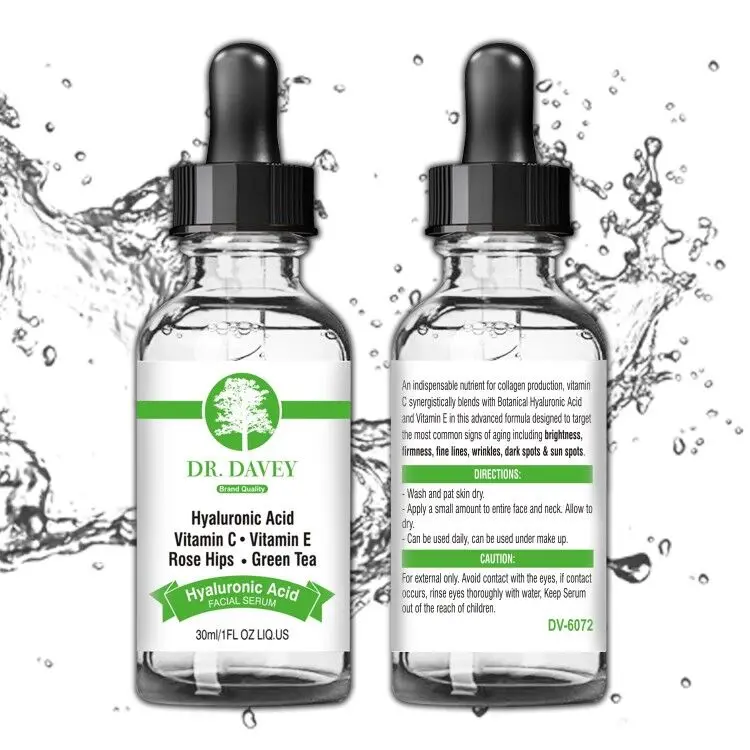 DR.DAVEY Face Mask Skin Care Hyaluronic Acid Serum Vitamin C E. Rose Hips Green Tea Facial Serum Whitening 30ml
DR.DAVEY Face Mask Skin Care Hyaluronic Acid Serum Vitamin C E. Rose Hips Green Tea Facial Serum Whitening 30ml