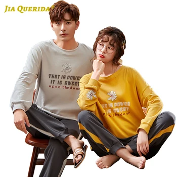 New Solid Crew Neck Homesuit Homeclothes Sleepwear Fashion Style Casual Style Spring Autumn Man and Woman Loungewear Couple
New Solid Crew Neck Homesuit Homeclothes Sleepwear Fashion Style Casual Style Spring Autumn Man and Woman Loungewear Couple