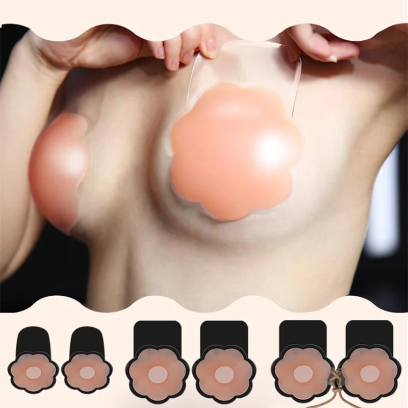 Cool Reusable Self Adhesive Silicone Lift Up Breast Nipple Cover Bra Pad Invisible Breast Petals for Party Dress 1 Pair
Cool Reusable Self Adhesive Silicone Lift Up Breast Nipple Cover Bra Pad Invisible Breast Petals for Party Dress 1 Pair