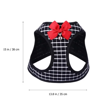 1 Set Pet Harness Durable Soft Dog Harness Set Bowknot Dog Vest Dog Vest Harness for Cat Pet
1 Set Pet Harness Durable Soft Dog Harness Set Bowknot Dog Vest Dog Vest Harness for Cat Pet
