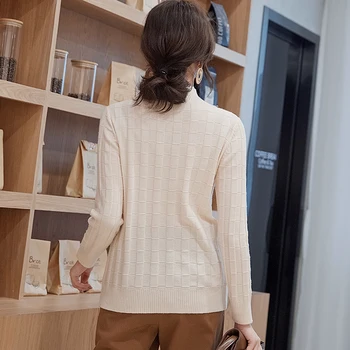 2019 new cashmere sweater female head round neck thickening solid color knitted sweaters women autumn winter pullover
2019 new cashmere sweater female head round neck thickening solid color knitted sweaters women autumn winter pullover