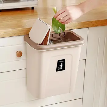 Large Hanging Trash Can Space-saving Garbage Storage Box with Push Cover for Kitchen Room
Large Hanging Trash Can Space-saving Garbage Storage Box with Push Cover for Kitchen Room