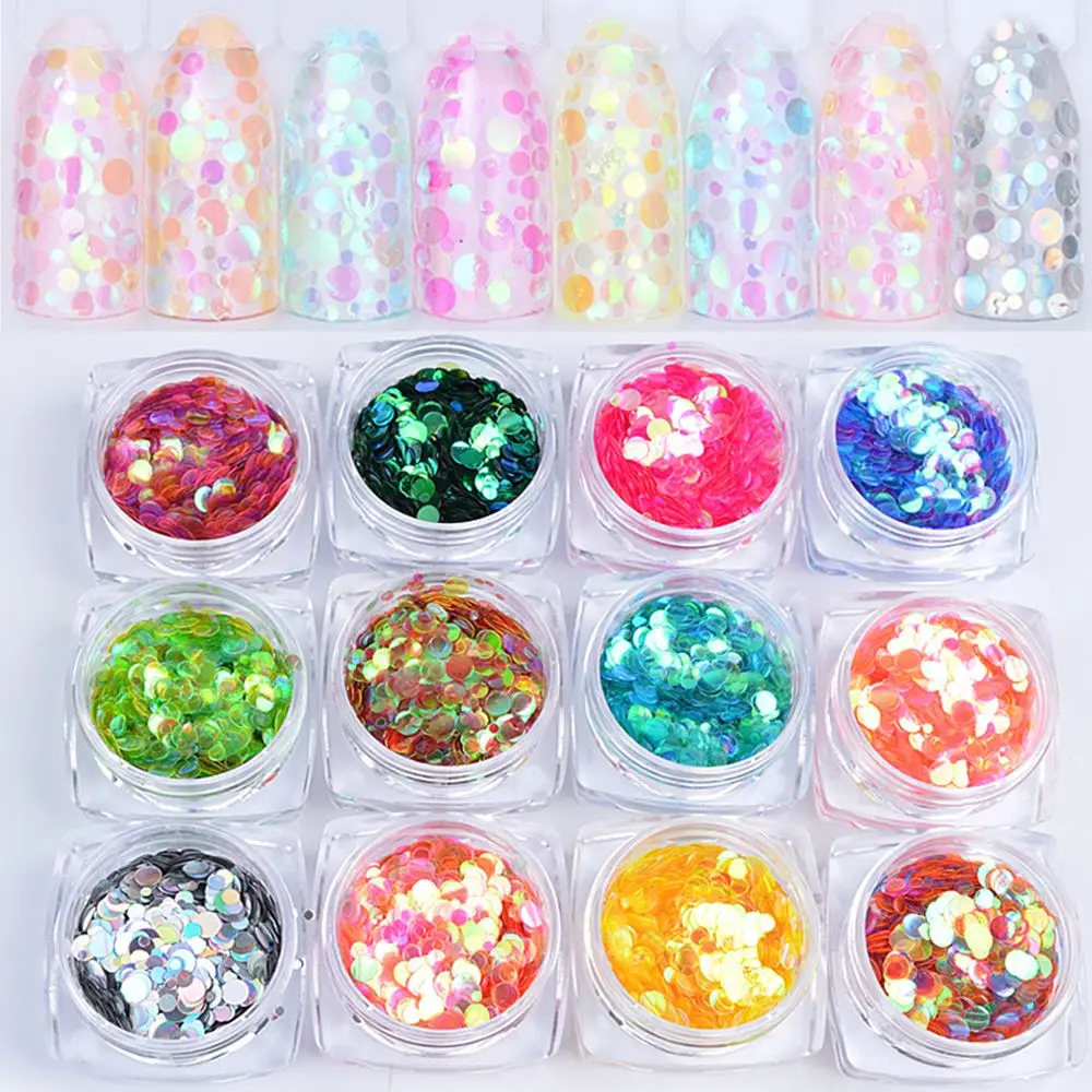 1 Bottle Fish Scale Nail Art Sequins Mermaid Round Glitter Colorful Semi-transparent Nail Decorations DIY Manicure Accessories
1 Bottle Fish Scale Nail Art Sequins Mermaid Round Glitter Colorful Semi-transparent Nail Decorations DIY Manicure Accessories