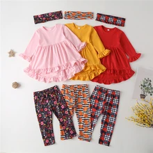 Toddler Baby Clothing Sets for Girl Fashion Solid Dress Top + Love Print Long Pants Suit Sping New Kids Clothes Girls Outfits
Toddler Baby Clothing Sets for Girl Fashion Solid Dress Top + Love Print Long Pants Suit Sping New Kids Clothes Girls Outfits