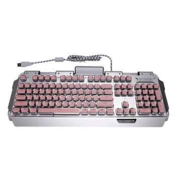 X10 Retro Round Typewriter Light Transmission Keycap Wired Mechanical Gaming Keyboard Multiple Light Effects Oval
X10 Retro Round Typewriter Light Transmission Keycap Wired Mechanical Gaming Keyboard Multiple Light Effects Oval