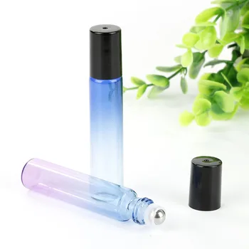 10ml Portable Travel Perfume Refillable Bottles Gradient Color Essential Oil Glass Bottle Stainless Steel Roller Ball Bottle
10ml Portable Travel Perfume Refillable Bottles Gradient Color Essential Oil Glass Bottle Stainless Steel Roller Ball Bottle