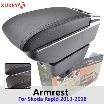 Leather Armrest For Skoda Rapid 2013 - 2018 Rotatable Arm Rest Box Central Store Content Storage Interior Car Styling Cup Holder
Leather Armrest For Skoda Rapid 2013 - 2018 Rotatable Arm Rest Box Central Store Content Storage Interior Car Styling Cup Holder