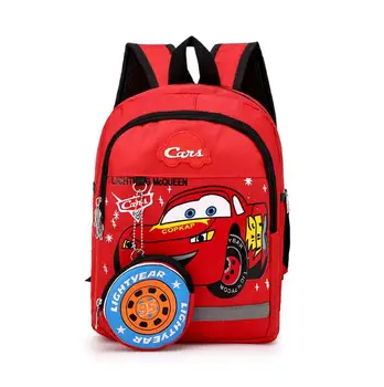 Disney new kindergarten lovely backpack+purse coin boy bag 95 cars children boy schoolbag for school bag
Disney new kindergarten lovely backpack+purse coin boy bag 95 cars children boy schoolbag for school bag